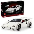 Produktbild: LEGO Icons 10337 Lamborghini Countach 5000 Quattrovalvole - Seltenes Set für Sammler | Detailliertes Modell mit Flügeltüren | 1980er Supersportwagen Auto Fans