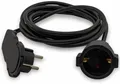 Produktbild: REV Schutzkontakt-Verlängerung Smart, mit Flachstecker, 3 m, schwarz