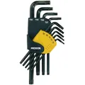 Produktbild: Proxxon - Winkelschlüsselsatz für TX-Schrauben TX 8 - 50 (9-teilig) - 23944