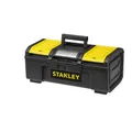 Produktbild: STANLEY 16 Zoll One-Touch Werkzeugkasten, Schwerlast-Aufbewahrung mit Herausnehmbarem Einsatz, Sicherungsöse für Vorhängeschloss, Organizer-Fächer, Kompakter & Robuster Koffer – 1-79-216
