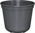 Produktbild: Geli Blumentopf 'Standard', anthrazit, Kunststoff