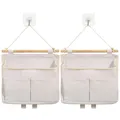 Produktbild: 2 Stück Hängeorganizer High Capacity Faltbares WandorganizerTasche mit Haken ...
