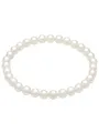 Produktbild: Rafaela Donata Damen Perlenarmband mit Muschelkernperle 6 mm weiß Nylon