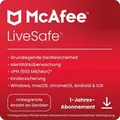 Produktbild: McAfee LiveSafe, unlimitierte Geräte - 1 Jahr, Download