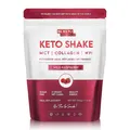 Produktbild: BeKeto Keto Shake, 500 g Beutel , Wild Raspberry