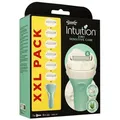Produktbild: WILKINSON SWORD - Intuition Sensitive Care für Frauen | Kein Rasiergel erforderlich | Rasiergriff + 6 Klingen Nachfüllpackung, 1 stück (1er Pack)