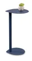 Produktbild: M2 Kollektion Beistelltisch in dunkelblau, Metall - 34x62x32cm (BxHxT)