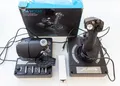 Produktbild: Logitech G X56 H.O.T.A.S Flug-Joystick RGB 6DoF 189 program. Tasten Schwarz
