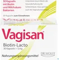 Produktbild: VAGISAN Milchsäurebakterien mit Biotin Kapseln 30 St