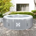 Produktbild: Home Deluxe Whirlpool Splash Ø 208 cm x 65 cm Rund Grau