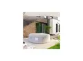 Produktbild: HOME DELUXE Outdoor Whirlpool aufblasbar SPLASH inkl. Abdeckung - Ø208 cm 6 Personen Uni Grau