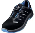 Produktbild: Uvex uvex 6938 6938245 Sicherheitshalbschuh S1P Schuhgröße (EU): 45 Schwar Arbeitsschuh