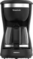 Produktbild: Taurus Tropfkaffeemaschine Verona 6, 600W, 600 ml, Intense Flavour Tech, Warmhalteplatte, waschbarer Dauerfilter, tropfsichere Glaskaraffe, kompaktes mattschwarzes Design, BPA-frei
