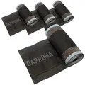 Produktbild: Firstband Alu 5m, Firstrolle, Gratband, Rollfirst, Dachabdichtung, Dachbelüftungsband - Anthrazit, 4 Rollen - 330mm - Daprona