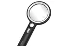 Produktbild: Hand magnifier; Mag: x5,x13,x20; Lens: Ø90mm; Illumin: LE - PC-WZ0075 | EU Stock