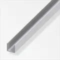 Produktbild: alfer U-Profil 2 m, 8.2 x 10.1 x 1.3 mm Aluminium eloxiert silber