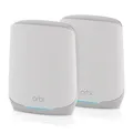 Produktbild: Netgear Orbi AX5400 Tri-Band Mesh WiFi 6 System RBK762 (Router, Satellit)