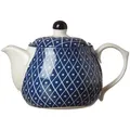 Produktbild: Ritzenhoff Breker Teekanne, Blau, Weiß, Keramik, Rund, Kaffee & Tee, Kannen, Teekannen