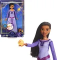 Produktbild: Francais Mattel Disney Wish Poupée Articulée Asha De Rosas Chanteuse Avec Figuri