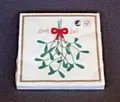 Produktbild: Servietten Mistel  * NEU * OVP * 20 Stück im Paket  3-lagig 33 x 33 cm Misteltoe