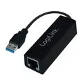 Produktbild: LogiLink USB-Adapter UA0184A m. Netzwerk-Anschluss RJ45-Buchse auf USB-A