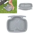 Produktbild: Intex Fusswanne für Poolleiter - Fussbad Fussbecken Pool-Fusswanne Pool - Grau