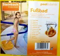 Produktbild: Große Fußbadewanne/Schüssel stabiles Kunststoff Fußbecken gelb 15-4250 Fußpflege
