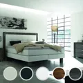 Produktbild: Hasena Boxspringbett Pronto Memphis 160x200 cm / Akazie Vintage Grey / KUL Pronto White 323 / Superio-Top