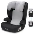 Produktbild: Booboo Safety Oslo Kindersitz i-Size, von 100 bis 150 cm, mitwachsend, ohne Isofix - Black Grey