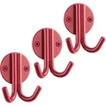 Produktbild: So-tech - Garderobenhaken elen 65 x 78 x 33 mm Stahl Rot, 3 Stück