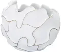 Produktbild: Mauro Ferretti Übertopf Lines Ø 44x37 cm weiß gewaschen
