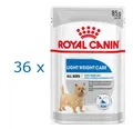 Produktbild: (EUR 18,35 / kg)  Royal Canin Light Weight Care Mousse - Hundefutter 36 x 85 g