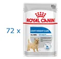 Produktbild: (EUR 15,97 / kg)  Royal Canin Light Weight Care Mousse - Hundefutter 72 x 85 g