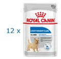 Produktbild: 12 x 85 g Royal Canin Light Weight Care Mousse (€ 28,84/kg) Hundefutter