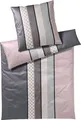 Produktbild: JOOP! Mako-Satin Bettwäsche Cornflower Stripe 4069 155x220cm+80x80, Farbe deep rose