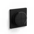 Produktbild: Philips Hue Tap Dial Schalter, akkubetrieben, sanftes dimmen, schwarz (929003500201)