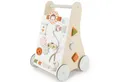 Produktbild: BIECO Lauflernhilfe Bieco Lauflernwagen Holz ab 1 Jahr Multifunktionale Baby Lauflernhilfe Laufwagen für Babys zur Förderung der Motorik Baby Gehhilfe mit Gummibereifung Activity Lauflernhilfe für Babys