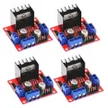 Produktbild: 4 pcs L298N Motor Drive Controller Board Modul Dual H Brücke DC Schrittmodul für Arduino
