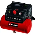 Produktbild: Einhell - Kompressor Tc-ac 190/6/8 (1,2 Kw, Max. 8 Bar, 190 L/min Ansaugleistung, 6 Liter Tank, Ölfreie Pumpe, Manometer, Schnellkupplung)