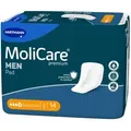 Produktbild: MoliCare Premium Men Pad, 4 Tropfen, 34 x 18 cm 14 Stück