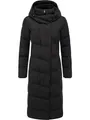Produktbild: Ragwear Damen Langer wasserdichter Wintermantel warmer Steppmantel mit kuscheligem Kragen und Kapuze Pavla Long Soft YOUMODO Black Gr. 3XL