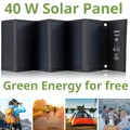 Produktbild: BRESSER Mobiles Solar-Ladegerät 40 Watt mit USB- u. DC-Anschluss