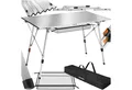 Produktbild: tectake Campingtisch Bastian (1-St., 1 tlg), Praktischer Campingtisch mit smarter Faltfunktion