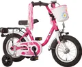 Produktbild: Bachtenkirch Kinderfahrrad Dream Cat 12,5 Zoll purpur weiß