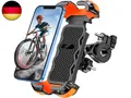 Produktbild: Handyhalterung Fahrrad Lenker, [Sicheres Schloss] 360° Drehbar Universal