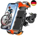 Produktbild: Glangeh Handyhalterung Fahrrad, [Sicheres Schloss] 360° Drehbar Universal 