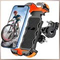 Produktbild: Handyhalterung Fahrrad Lenker 360° Drehbar mit Sicherem Schloss Zubehör