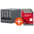 Produktbild: UGREEN NASync DXP4800 NAS System 4-Bay 16TB inkl. 4x WD WD40EFPX NAS HDD - 4 TB