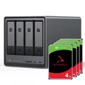 Produktbild: UGREEN DXP4800 16TB Seagate IronWolf NAS-Bundle NAS inkl. 4x 4TB Seagate IronWol