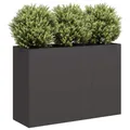 Produktbild: B-Ware | Pflanzkübel Blumenkübel Pflanzcontainer Pflanzgefäße Schwarz 120x40x80